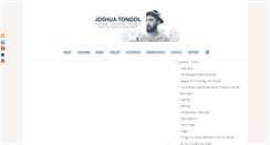 Desktop Screenshot of joshuatongol.com